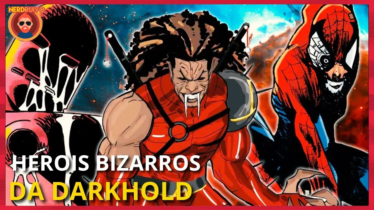 OS HERÓIS MAIS BIZARROS DOS QUADRINHOS DA DARKHOLD #geek