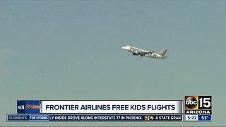 Frontier offering free child tickets