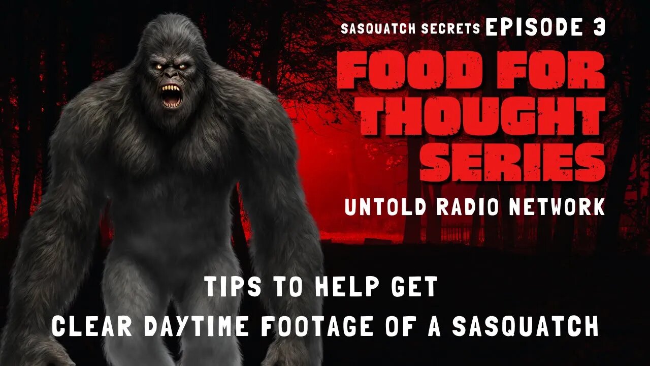 Tips to Capture Clear Daytime Footage of a Sasquatch | FFT #3