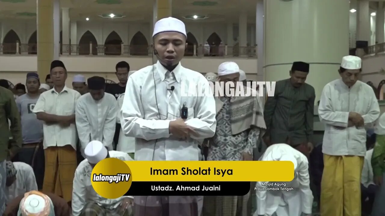 Ustadz. Ahmad Juaini Bikin Betah Berdiri dengan Suara Merdu Masya Allah Imam Muda Lombok!