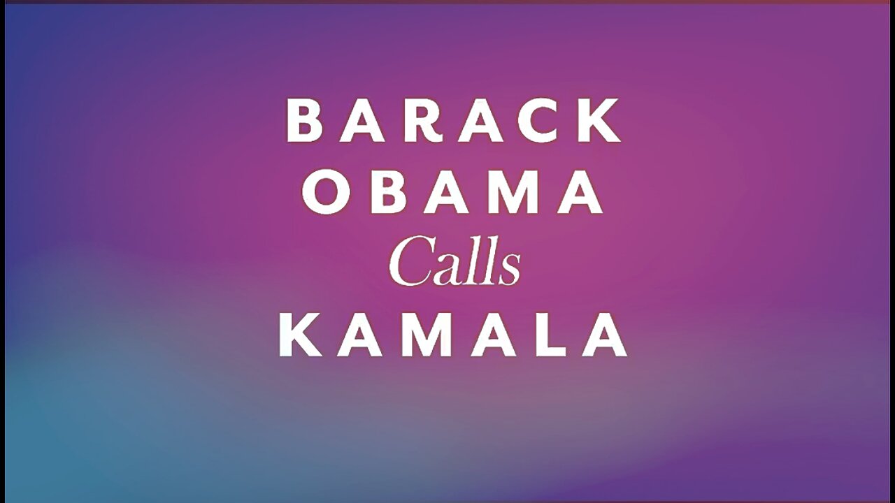 OBAMA/HARRIS PHONE CALL PARODY 😂