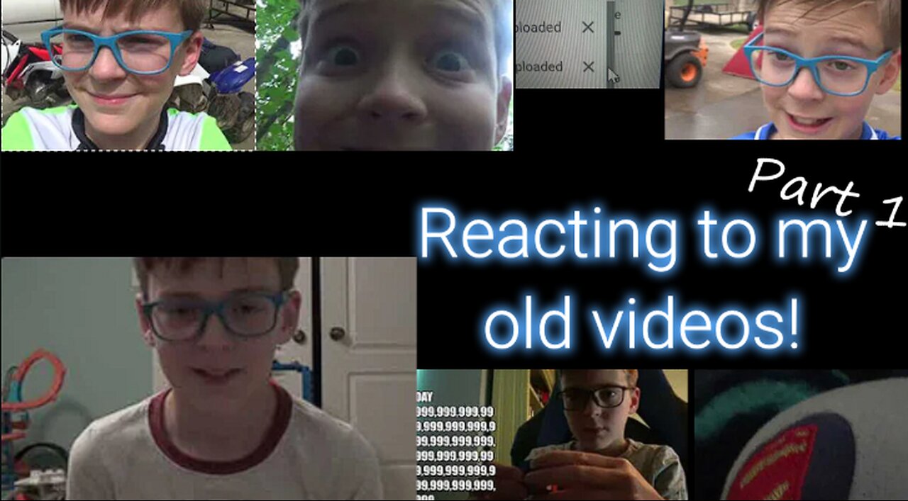 Reacting to my old videos part 1