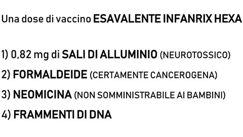 I vaccini obbligatori sono sicuri? Leggiamo il bugiardino dell'esavalente Infanrix hexa