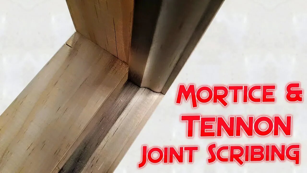 Mortice and Tennon Joint - How to Scribe a Window or Door Frame