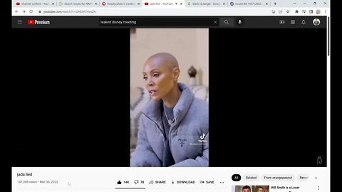Jada lied youtube #Shorts REACTION!