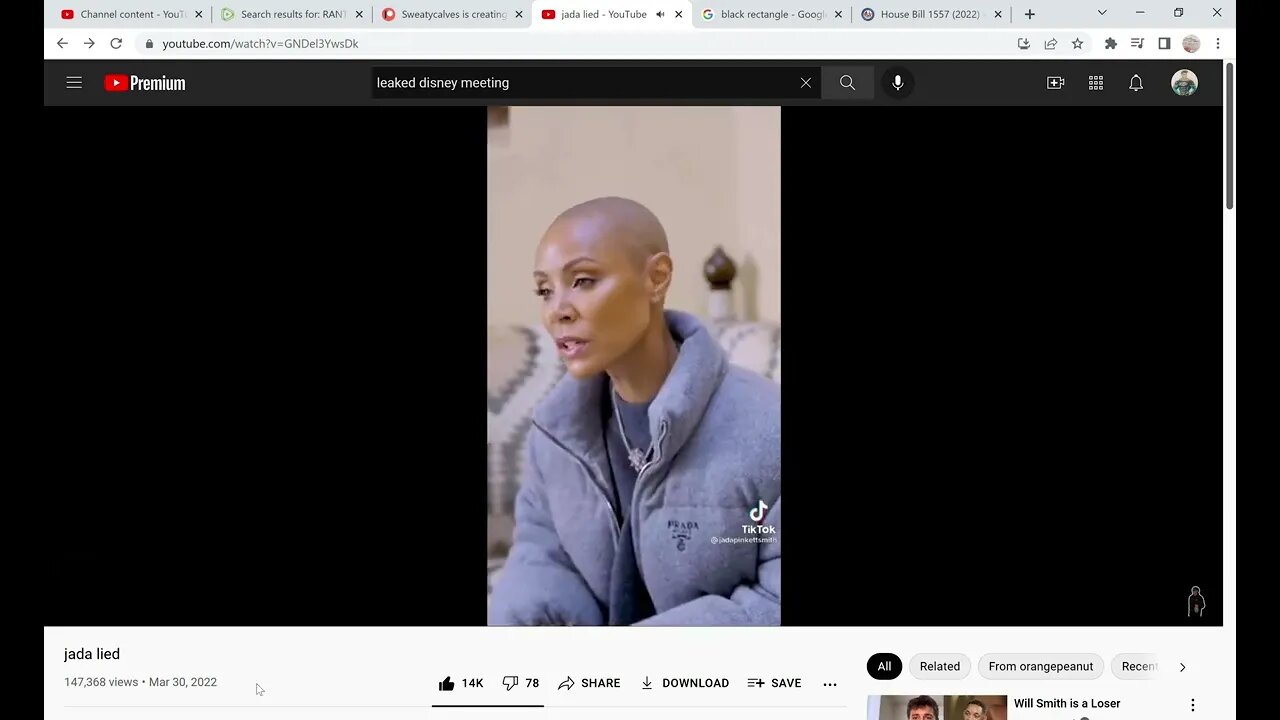 Jada lied youtube #Shorts REACTION!