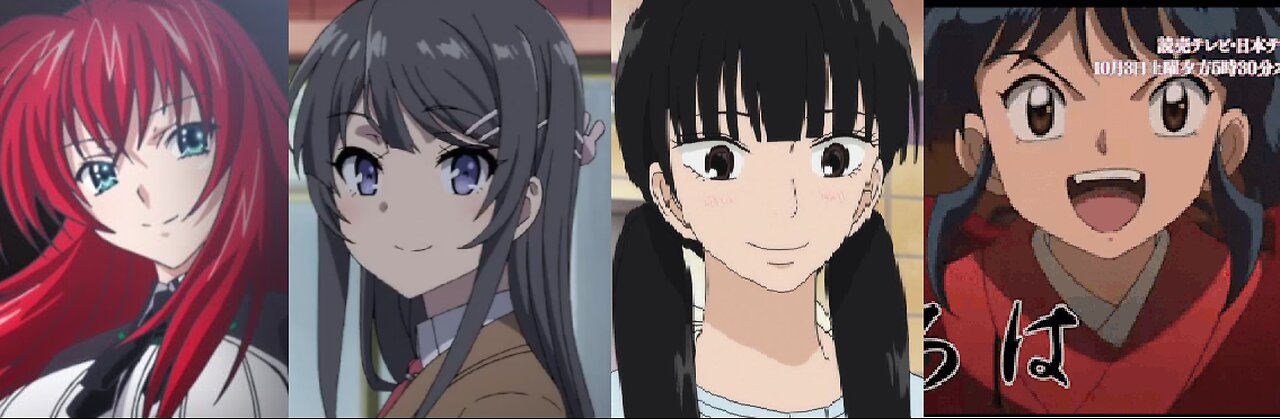 The True Flowers of Women in Anime 2 (A New Version for a New Era)