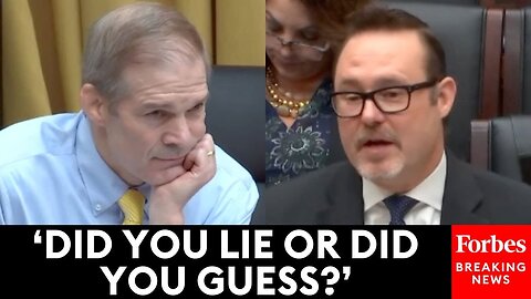 BREAKING NEWS: Jim Jordan Lights Into CJIS Official: 'What Was The Reason For You Getting It Wrong?'