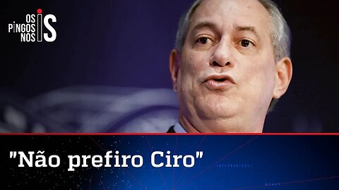 Ala do PDT trabalha para que Ciro desista da candidatura à Presidência