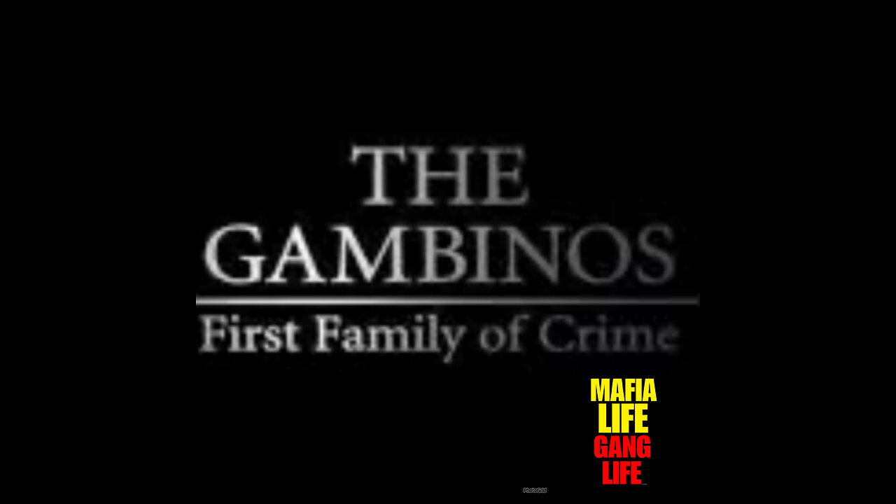 MT #24 Gambinos America first family of Crime