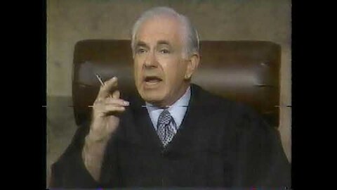 December 13, 1987 - Indianapolis Promo for 'People's Court' with Judge Wapner