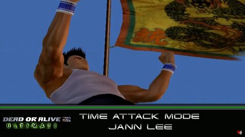 DEAD OR ALIVE 2: Ultimate - Time Attack Mode: Jann Lee