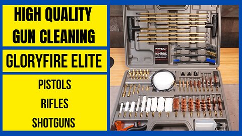 GLORYFIRE Review: The Best Elite Gun Cleaning Kit