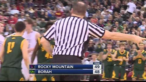 Rocky Mountain hangs on against Borah 49-48
