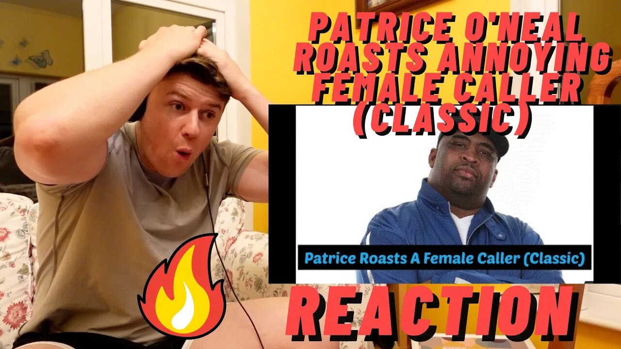 Patrice O'Neal Roasts Annoying Female Caller (Classic) | ((IRISH MAN REACTION!!))