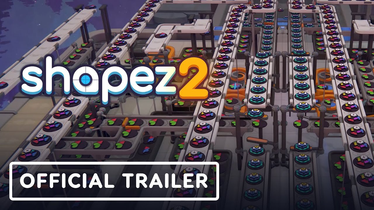 Shapez 2 - Official Early Access Launch Trailer