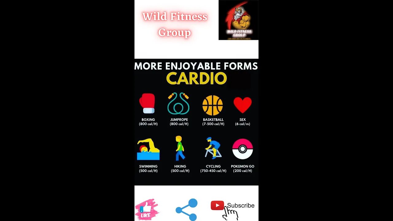 🔥More enjoyable forms of cardio🔥#fitness🔥#wildfitnessgroup🔥#shorts🔥