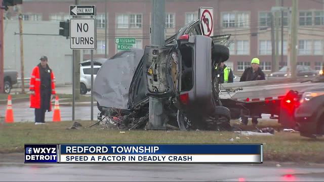 Three women killed in single-car crash in Redford Township