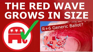 UNSTOPPABLE RED WAVE! - Republicans INCREASE Their Polling Lead 3 Weeks Ahead of Election Day