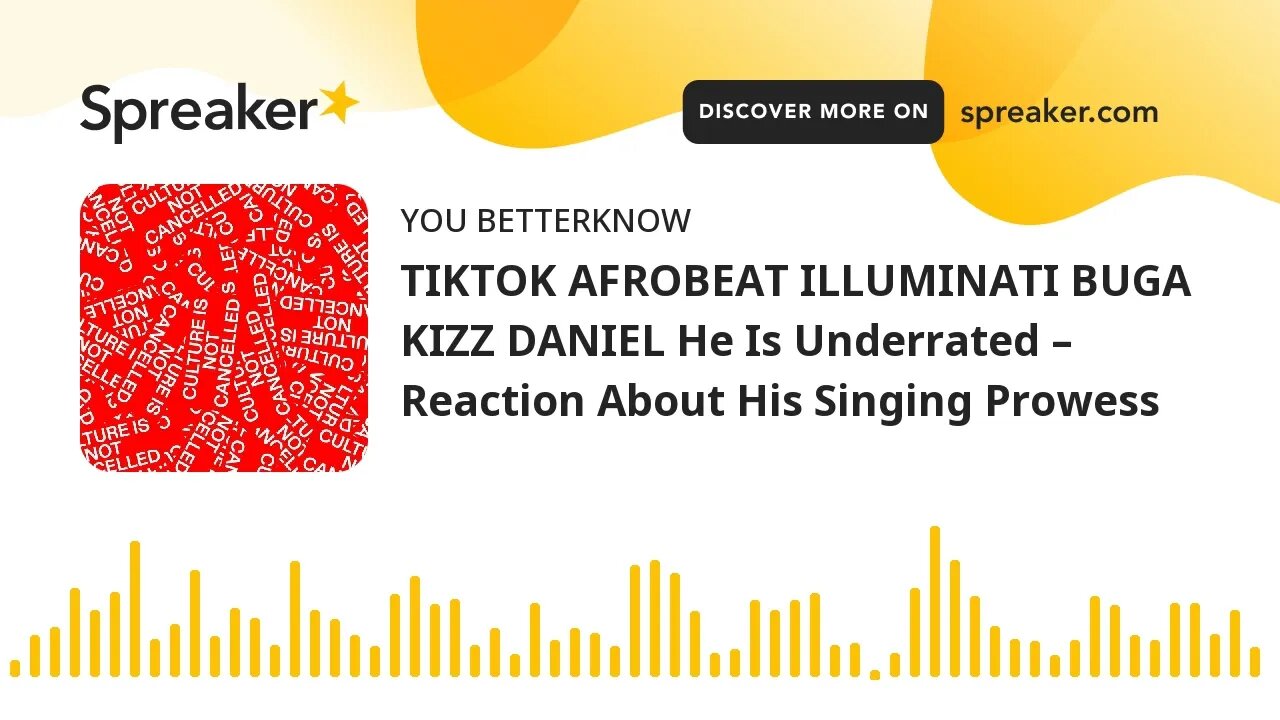 TIKTOK AFROBEAT ILLUMINATI BUGA KIZZ DANIEL He Is Underrated – Reaction About His Singing Prowess