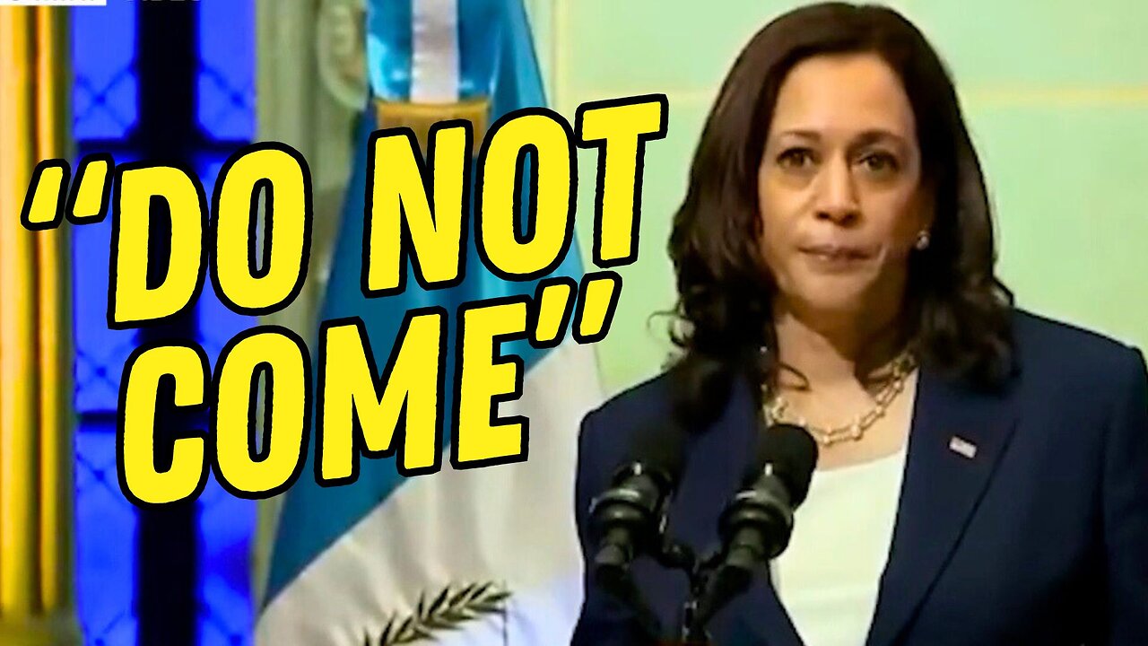 THROWBACK: Kamala Harris Delivers a Message to Migrants in Guatemala, Tells Them 'Do Not Come'