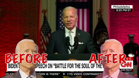 BIDEN’S Red October - Before and After