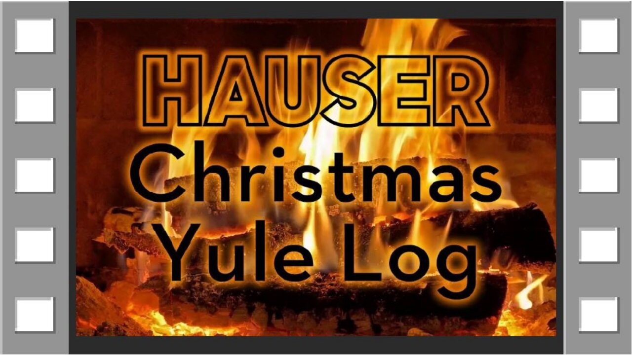 Hauser Christmas Yule Log