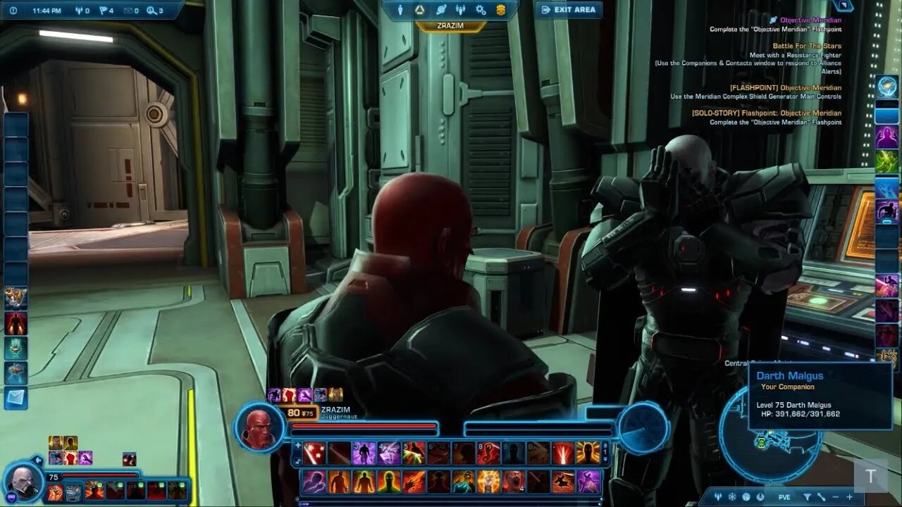 SWTOR: Darth Malgus Gets Slapped