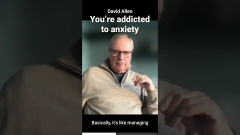 People are addicted to anxiety