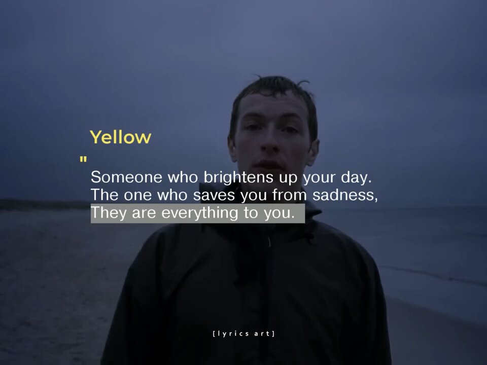 Yellow - Coldplay