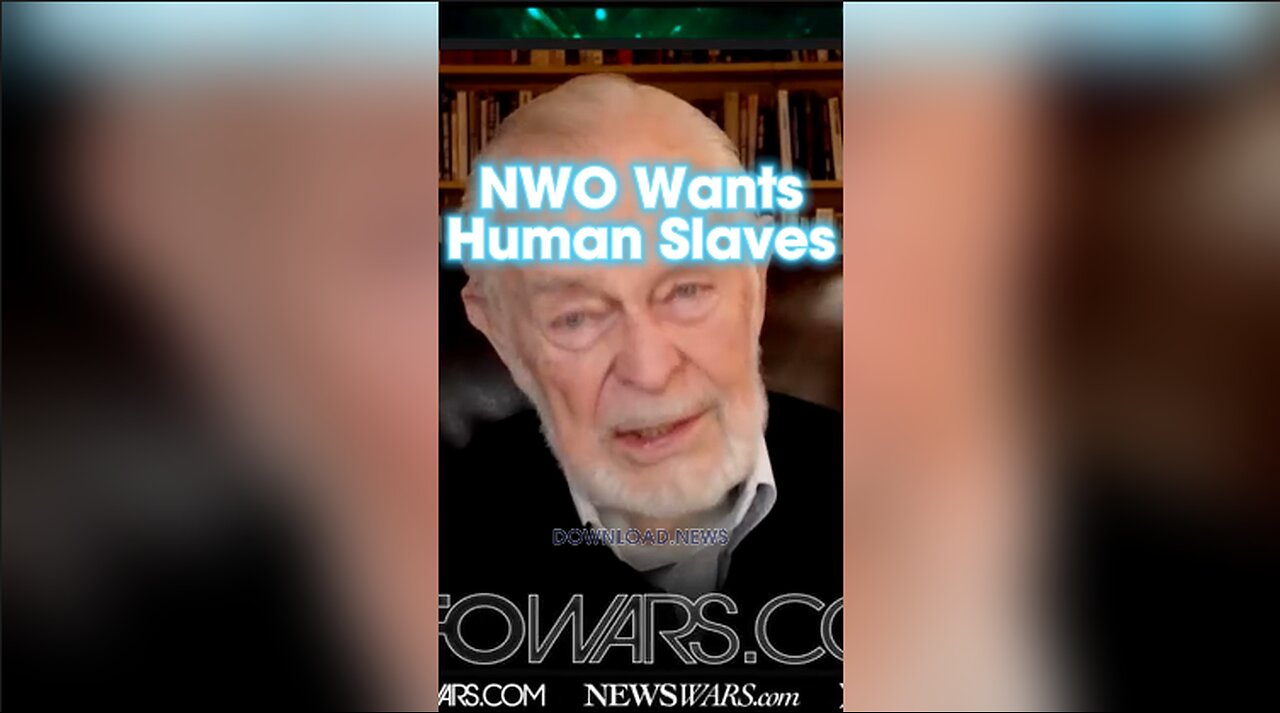 Alex Jones & G Edward Griffin: The Globalists Are Trying To Turn Humanity Into