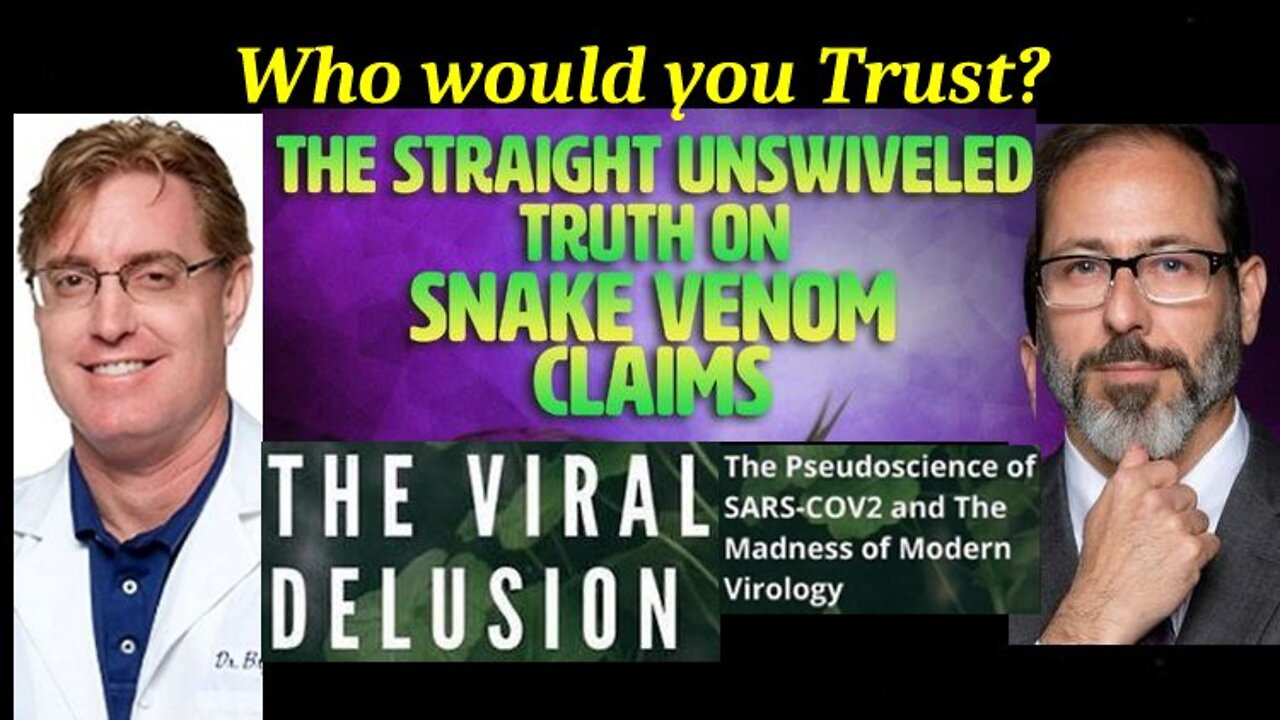 Dr Andrew Kaufman: The Straight Unswiveled Truth on Snake Venom Claims! [19.04.2022]