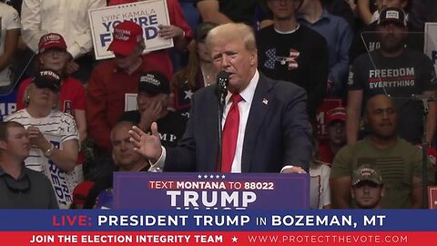 President Trump's Full Speech At Rally In Bozeman, Montana 8/9/24