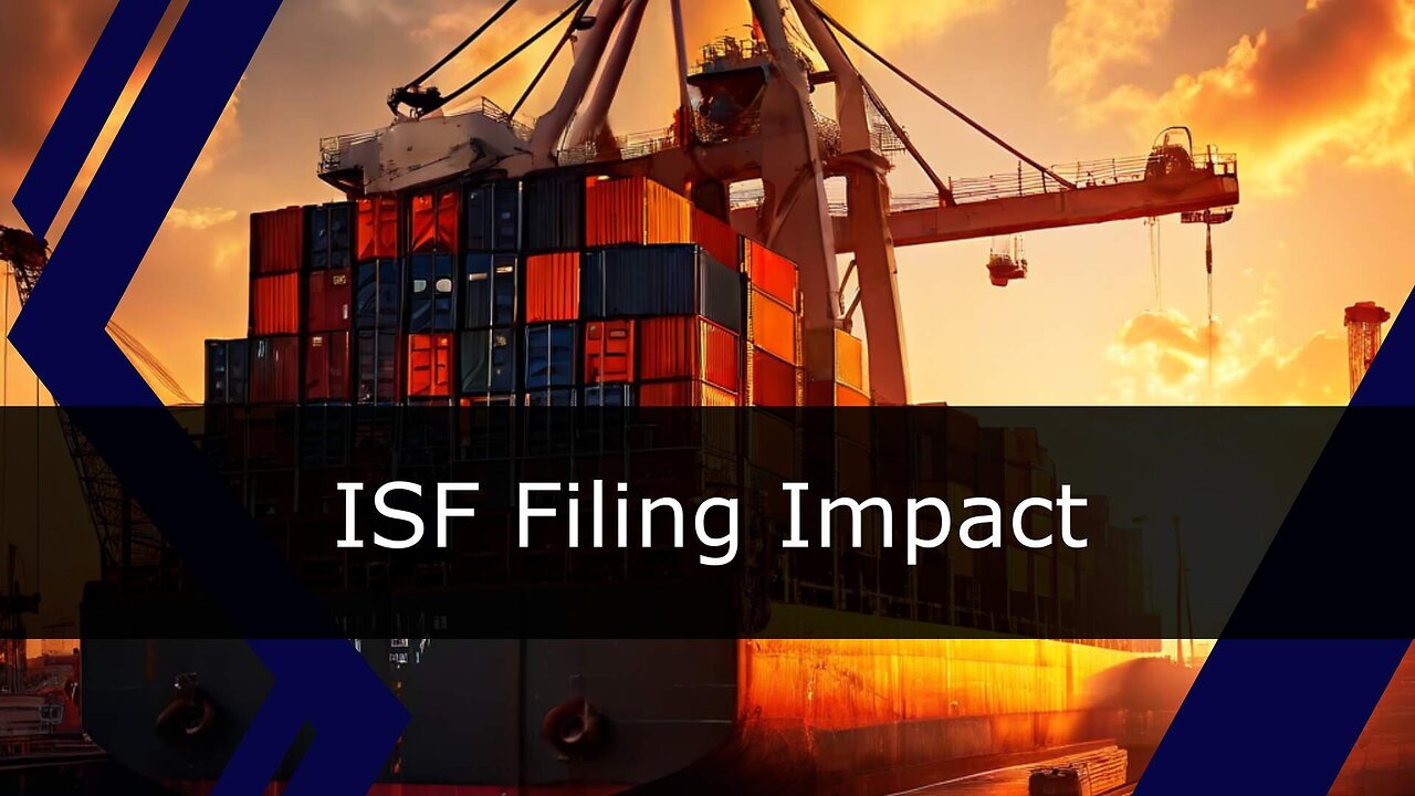 Navigating Cargo Release: The Role of ISF Filing in Port Operations