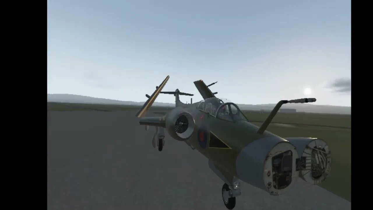 Flying Classic aircraft in VR. The Blackburn Buccaneer.