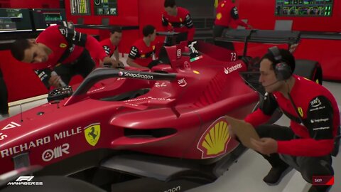 F1 Manager 2022 Season 1 Team Ferrari Race 5
