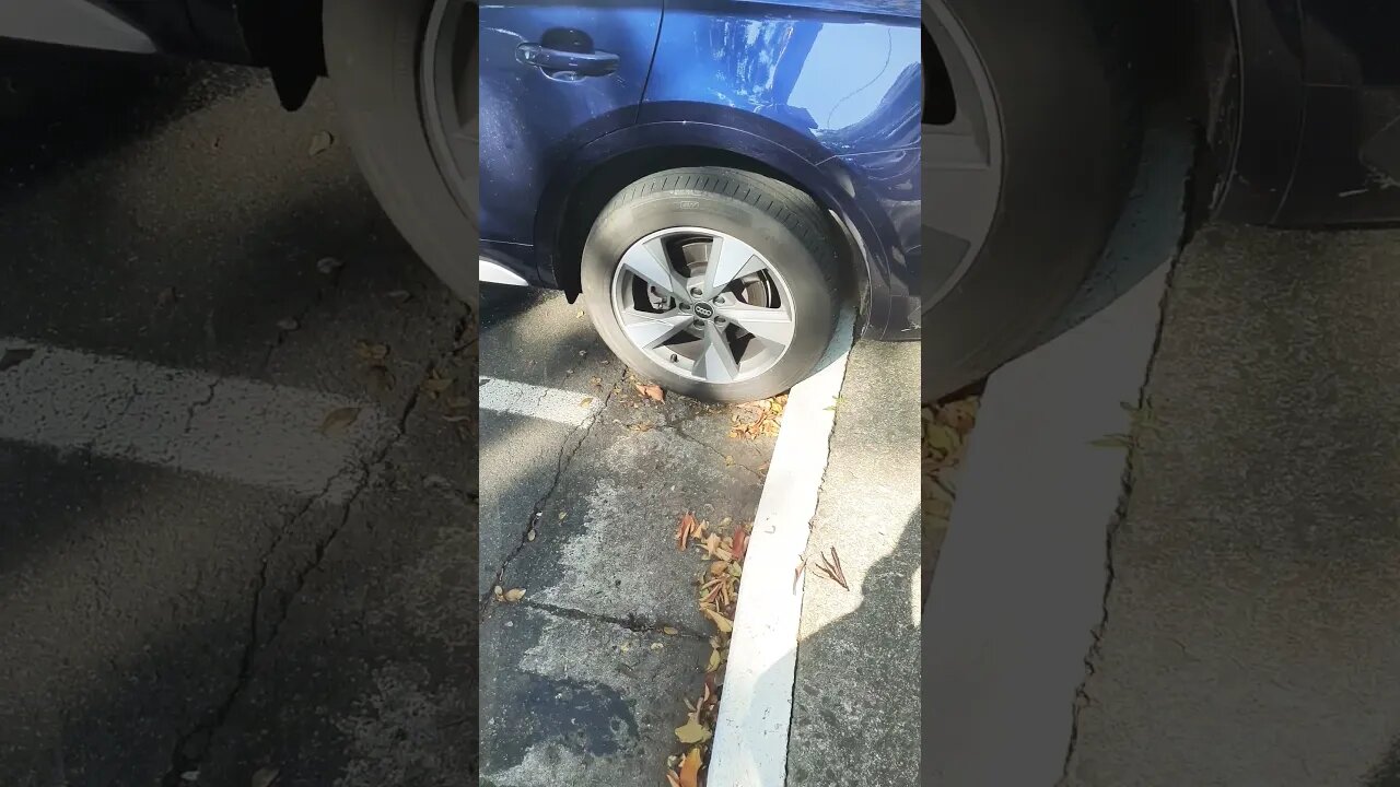 presta atenção quando estacionar