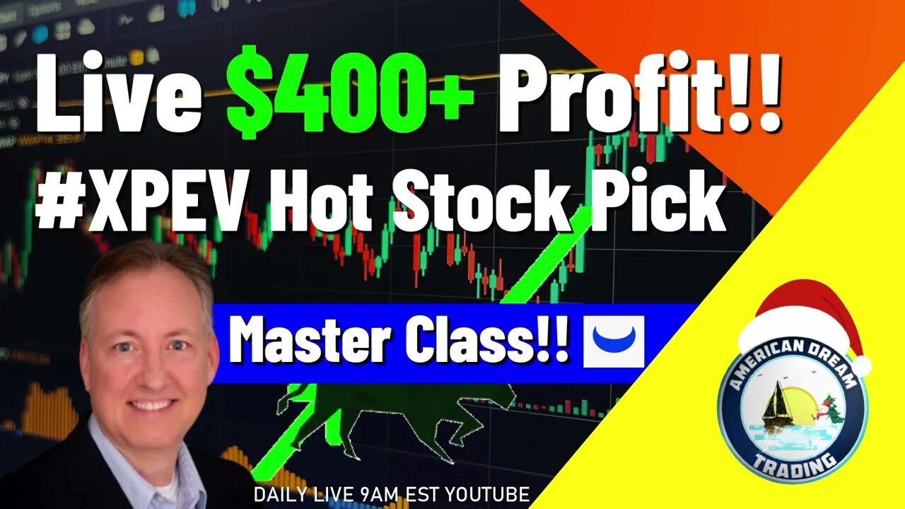 Live $400+ Profit Hot Stock Pick Stock Market Training