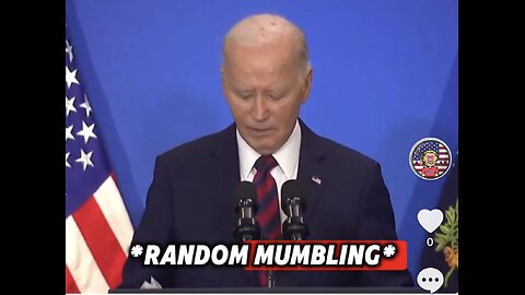 Biden MALFUNCTIONS after teleprompter goes out!