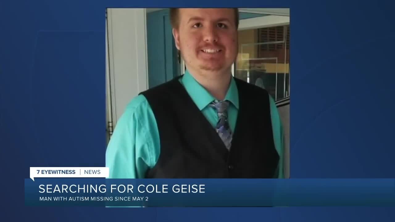 Search continues for Cole Geise from Olean