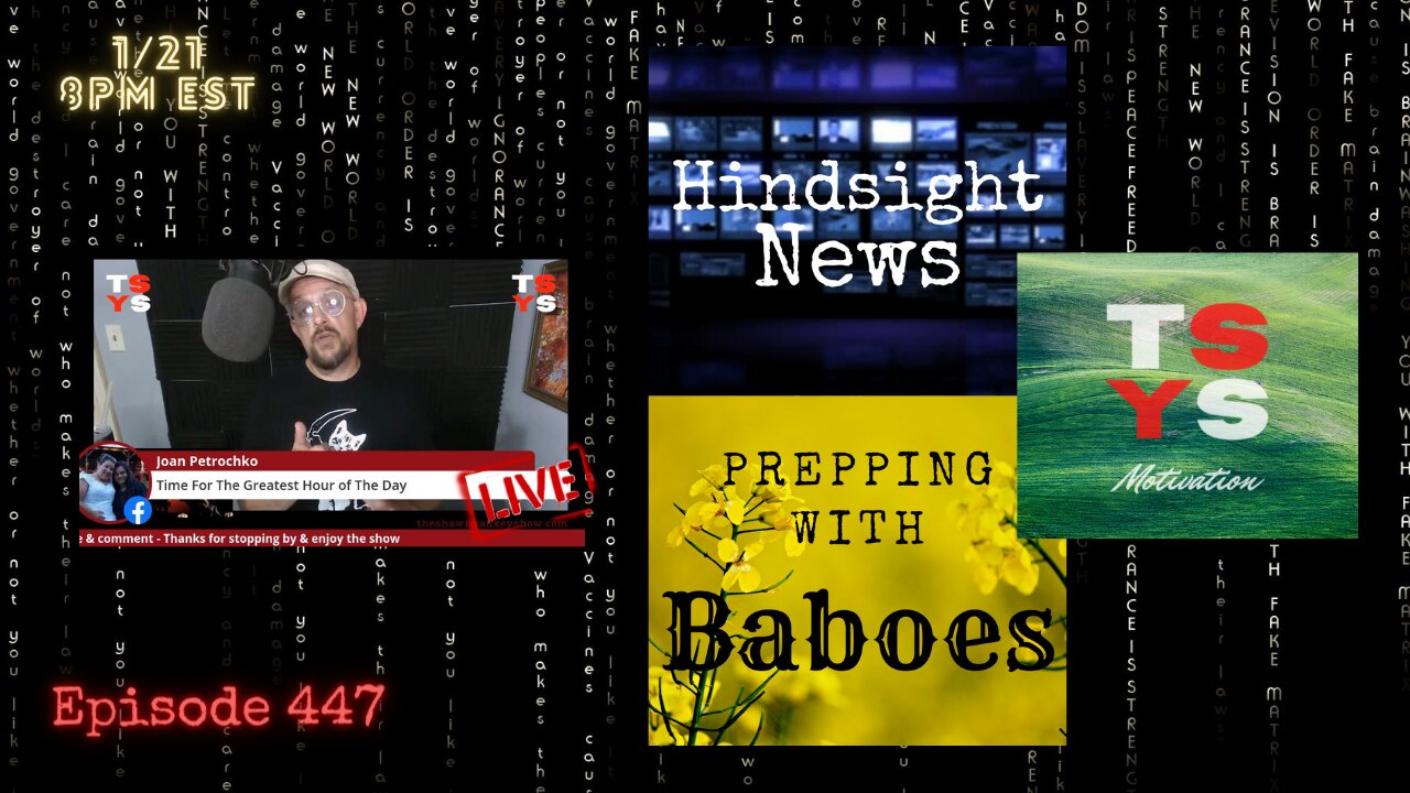 News, Motivation, & Prepping w/Baboes | TSYS #447