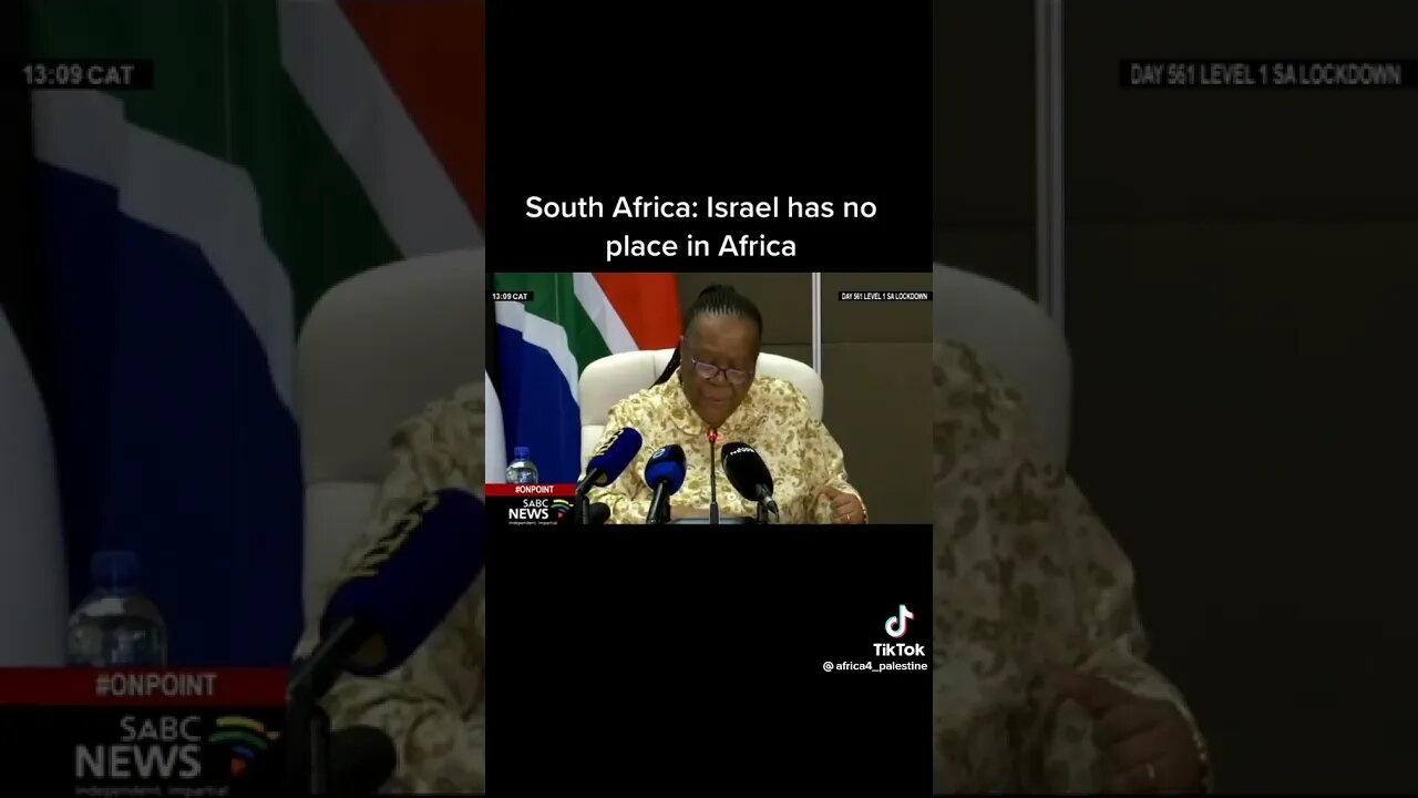 Israel Has No Place In Africa