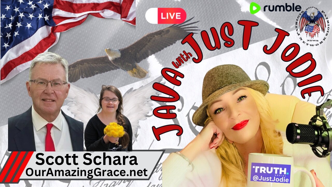 Live @11:30am est Monday! Java with Just Jodie Featuring Scott Schara : The Matrix Revealed!