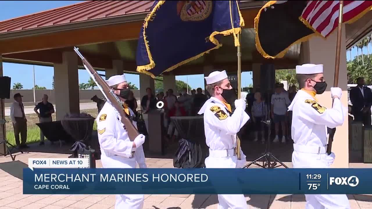 Merchant Marines honored in Cape Coral