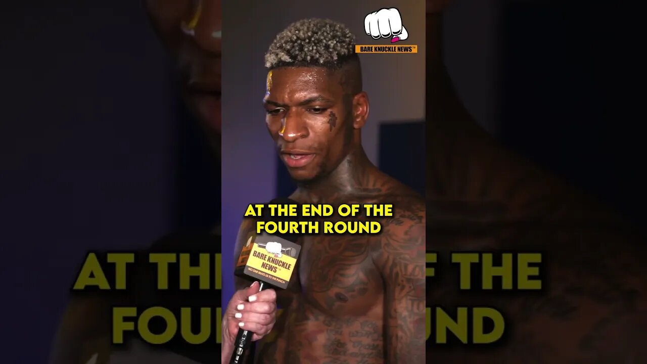 "His earlobe was ripped, his face was cut, I was touching him pretty easily", Howard Davis ~ #BKFC38