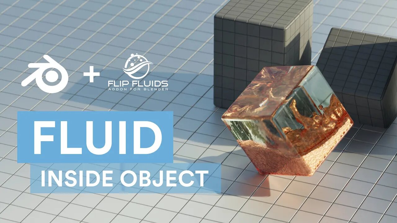 Blender Fluid inside Falling Object (Flip Fluids)