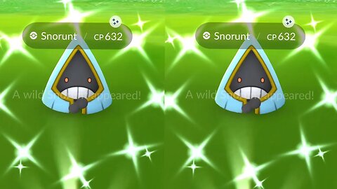 Encountering Shiny Snorunt