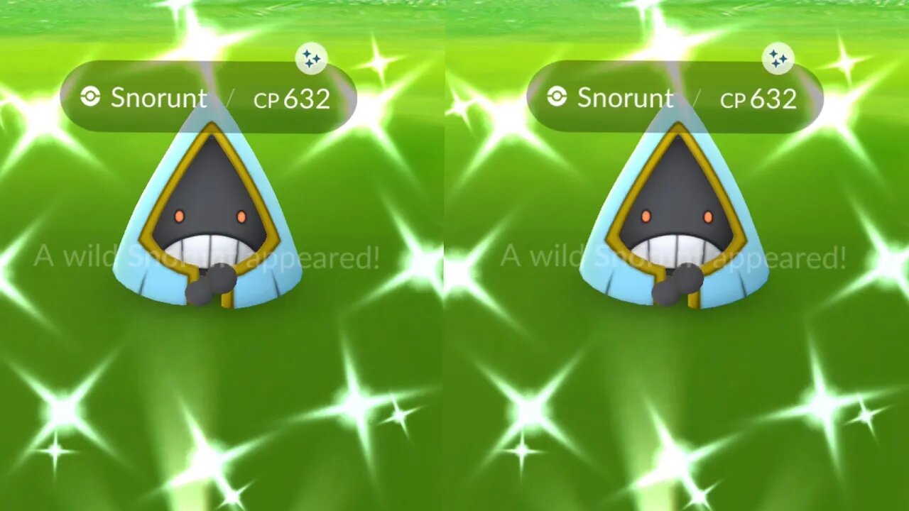 Encountering Shiny Snorunt