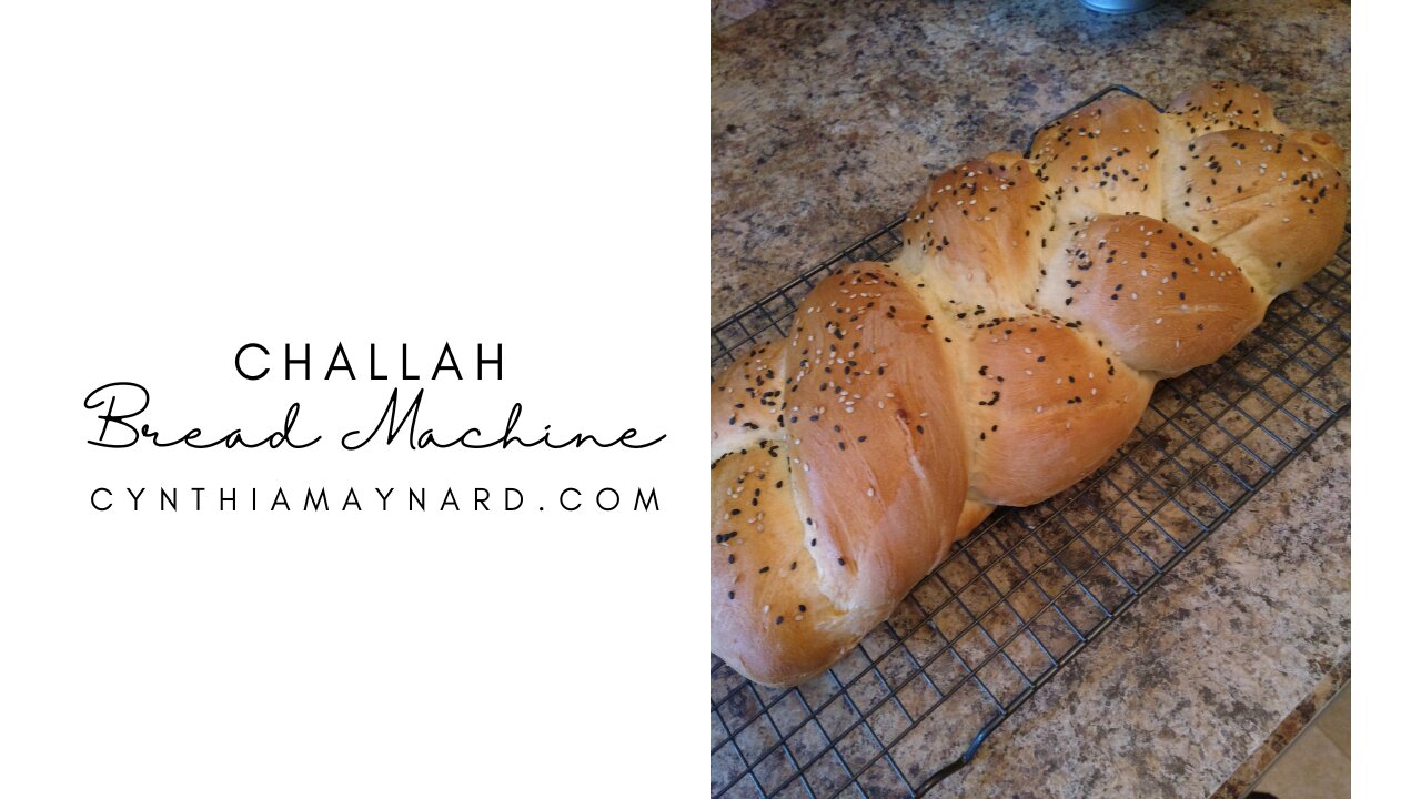 Easy! Bread Machine Challah Bread