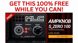 NOW FREE Ampknob S Zero 100 One Knob Bogren Digital The One Knob Revolution LIMITED TIME FREE